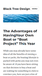 Mobile Screenshot of black-tree-design.com